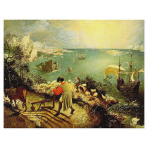 Bruegel's Landscape with the Fall of Icarus - 1558