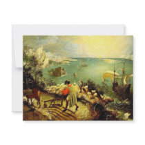 Bruegel's Landscape with the Fall of Icarus - 1558