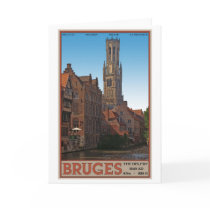 Brugge - The Belfry Greeting Card
