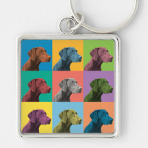 Bruit-Art allemand Keychain d'indicateur aux cheve Porte-clefs