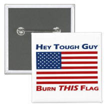 Brûlez CE drapeau Badge