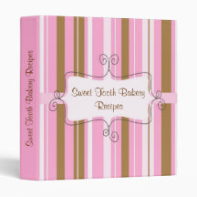 Brun rose chic doux mignon de recettes de boulange