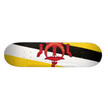 Brunei Darussalam Flag Skate Board