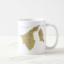Brunei Flag ~ Map Mug