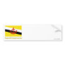 Brunei Flag with name in Russian Bumper Sticker