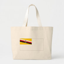 Brunei Naval Ensign Flag Canvas Bags