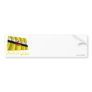 Brunei Waving Flag with Name in Jawi Bumper Stickers