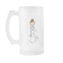 Brunette Bride Mug