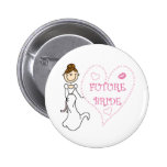 Brunette Future Bride Pins
