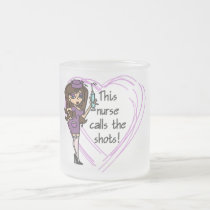 Brunette Nurse T-shirts and Gifts mugs
