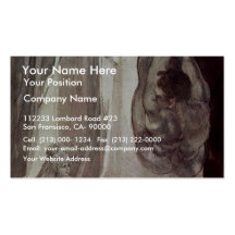 Brunhilde Observed Gunther,  By Füssli Johann Hein Business Card Template