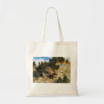 Bruno Liljefors - Eagle Chasing Hare 1924 Rabbit Bags