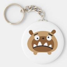 Bruno the dog key chain