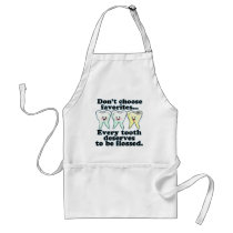 Brush & Floss Dental Humour Apron