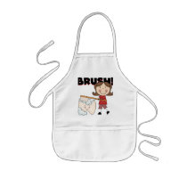 BRUSH - Girl With Tooth Tshirts and Gifts Apron