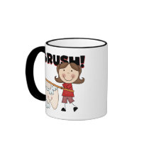BRUSH - Girl With Tooth Tshirts and Gifts Coffee Mugs