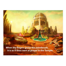 Brush Temple Postcards