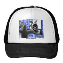 Brush With Death Funny Halloween Cartoon Gifts Hat