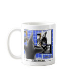 Brush With Death Funny Halloween Cartoon Gifts Coffee Mugs