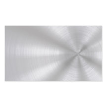 Brushed Aluminum Business Cards Business Card