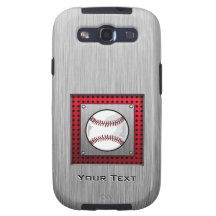 Brushed Aluminum look Baseball