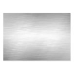 Brushed Aluminum Metal Business Cards