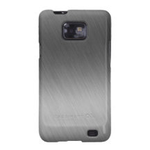 Brushed Aluminum Metal Look Samsung Galaxy SII Cases