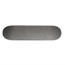 Brushed Aluminum Metal Look Skateboard Decks