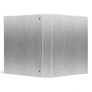 Brushed Aluminum Stainless Steel Textured