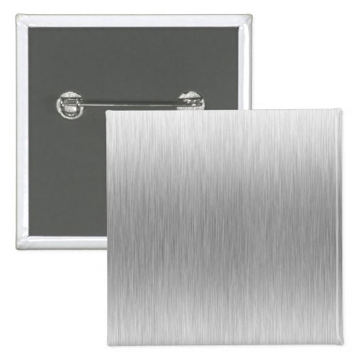 Brushed Aluminum Stainless Steel Textured Buttons