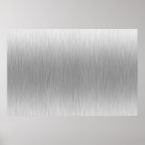 Brushed Aluminum Stainless Steel Textured