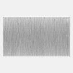 Brushed Aluminum Stainless Steel Textured Sticker
