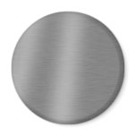 Brushed Aluminum Texture Refrigerator Magnet