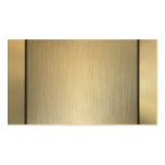 Brushed Gold Business Cards