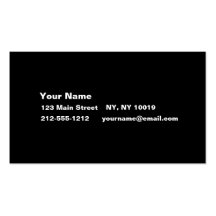 Brushed Metal Business Cards