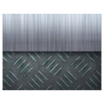 Brushed Metal Diamond Plate Template