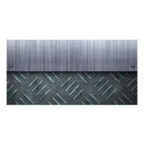 Brushed Metal Diamond Plate Template