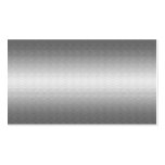 Brushed Silver Metal Look Business Cards