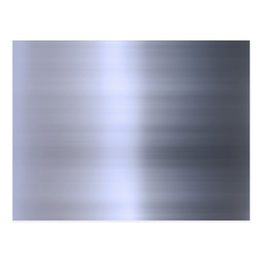 Brushed Silver Metal Textured Postcards