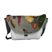 Brushing Off With Cedar Messenger Bag