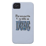 Brussels Griffon DUDE Iphone 4 Case-mate Case