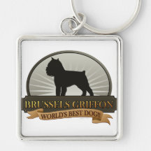 Brussels Griffon Key Chain
