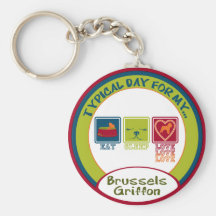 Brussels Griffon Key Chains