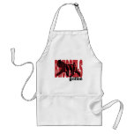 Brussels Griffon silhouette Apron