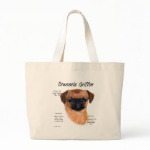 Brussels Griffon (smooth) History Design Canvas Bag