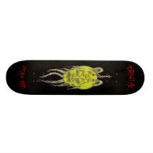 bRuTaL and Dead Arm Logo Skateboard