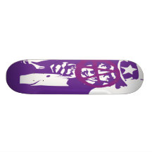 Brutal Purlpe Anarchy Uncle Sam Skateboard Decks