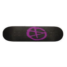 Brutal Purlpe & Black Anarchy Skateboard Decks