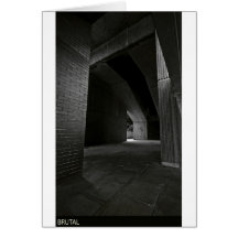 brutalism greeting cards