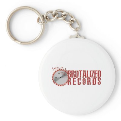 Brutalized Records Key Chains by BrutalizedRecords